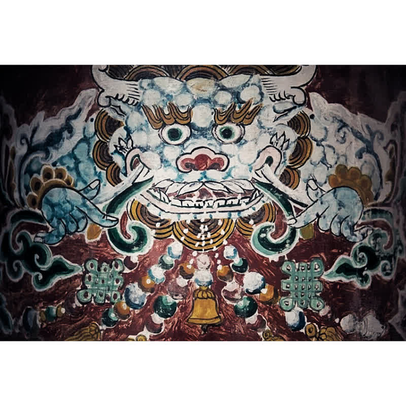 Tibetan Camel Bone Skull The Lord of the Corpse Forest Protection Necklace Pendant - Image 11