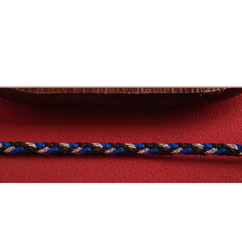 "May prosperity fill your life" Lucky Multicolored Bracelet - Image 13