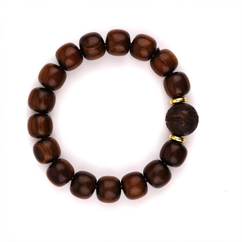 Natural Rosewood Compassion Bracelet - Image 7