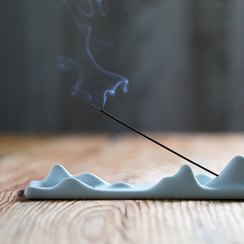 Mountain Cloud Meditation Balance Incense Holder - Image 11