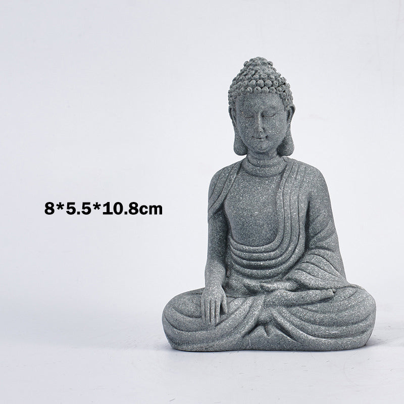 Sitting Meditation Buddha Blessing Compassion Decoration - Image 6