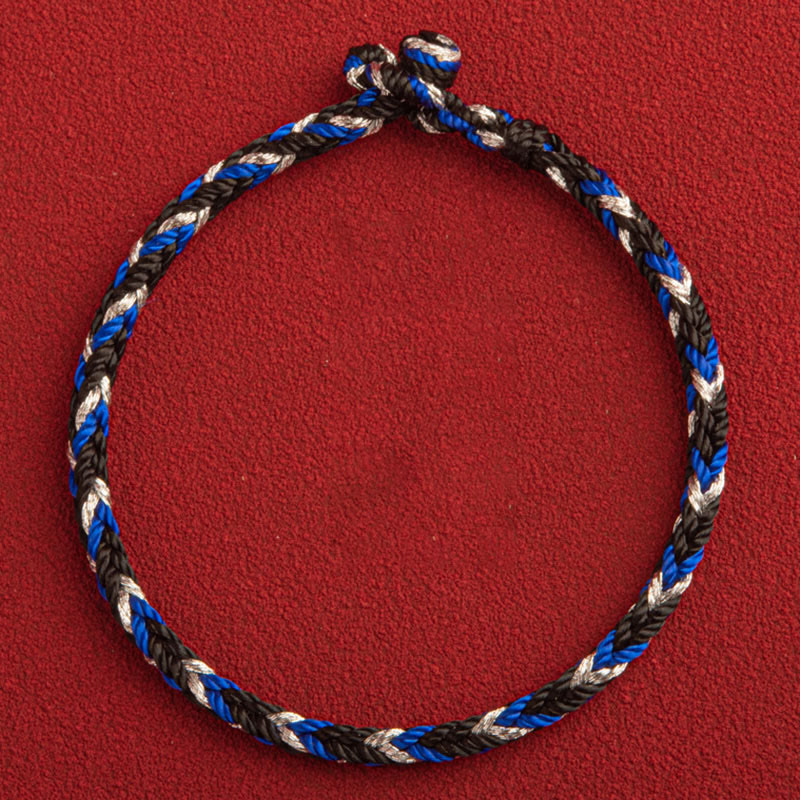 "May prosperity fill your life" Lucky Multicolored Bracelet - Image 16