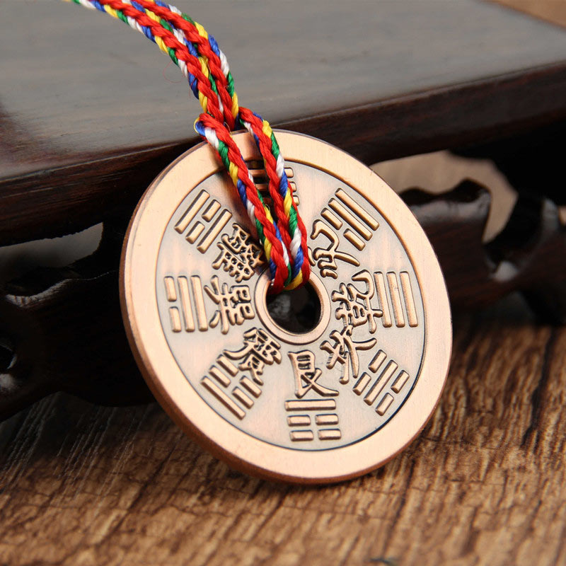 Taoism Yin Yang Symbol Protection Pendant Decoration Amulet - Image 6