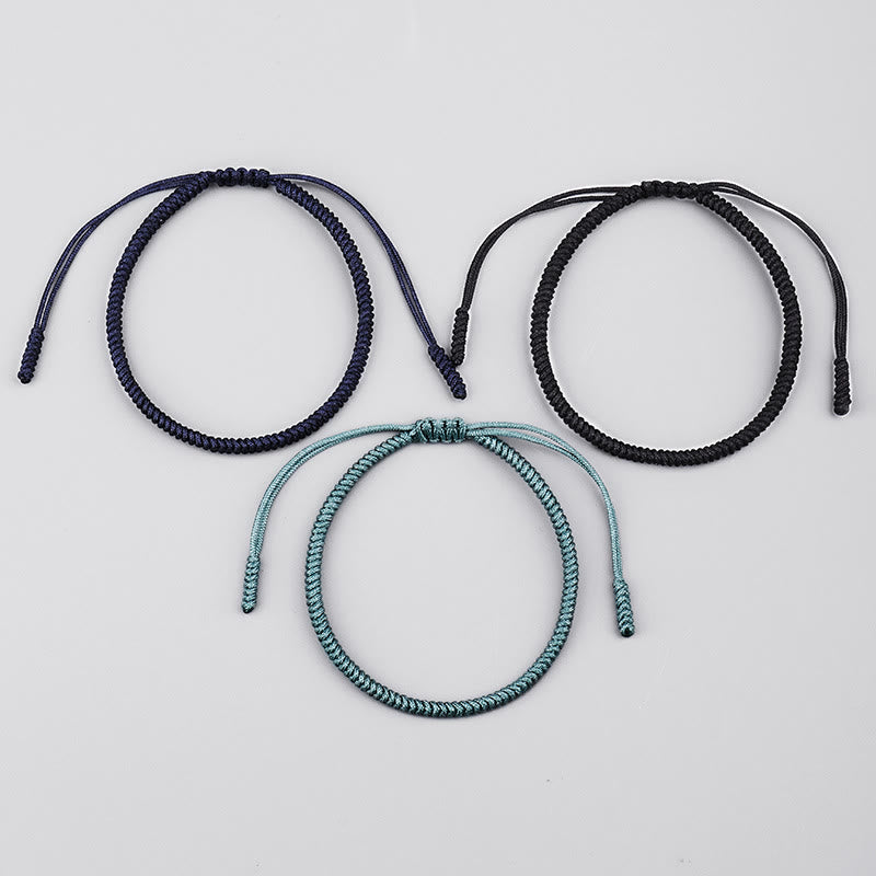 Tibetan 3Pcs King Kong Knot Handcrafted Amulet Strength Bracelet - Image 9