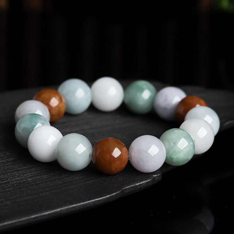 Natural Jade Healing Protection Bracelet - Image 6