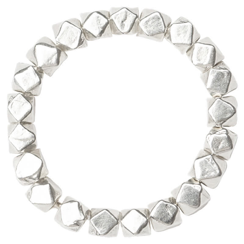 925 Sterling Silver Beaded Blessing Ring - Image 11