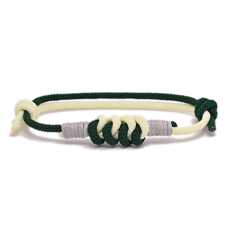 Simple Design King Kong Knot Strength Braid String Bracelet - Image 15