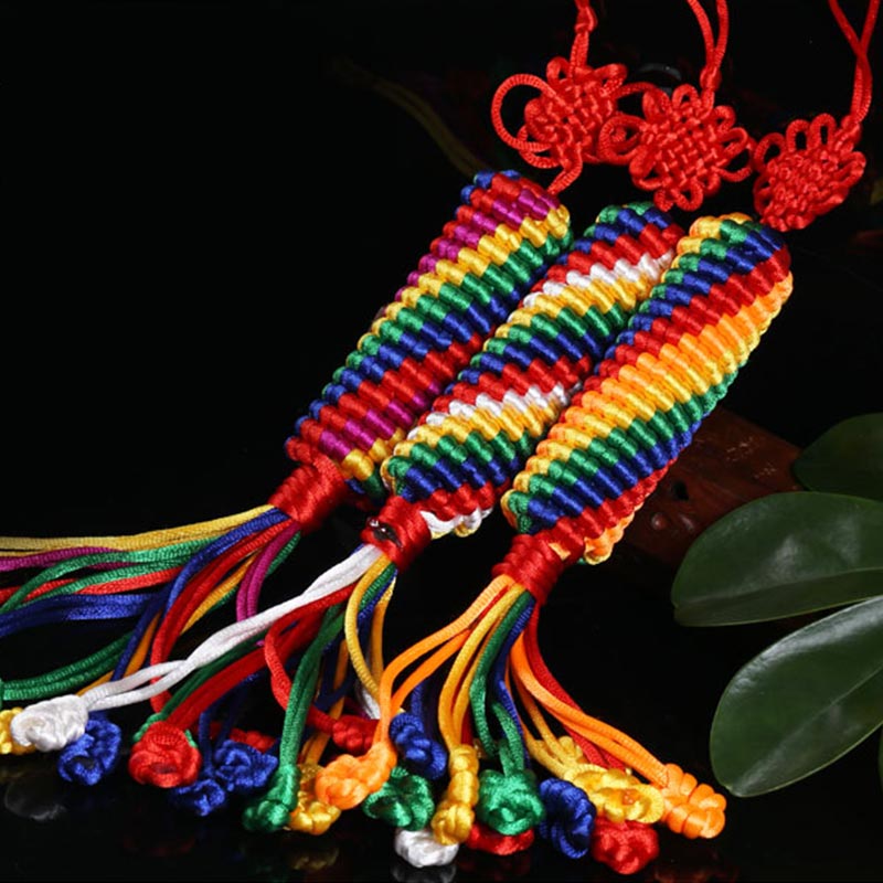 Tibetan Blessing Lucky Vajra Knot Decoration