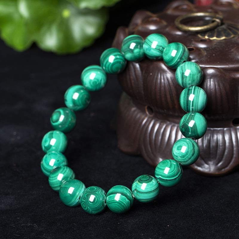 Natural Malachite Protection Calmness Bracelet - Image 17
