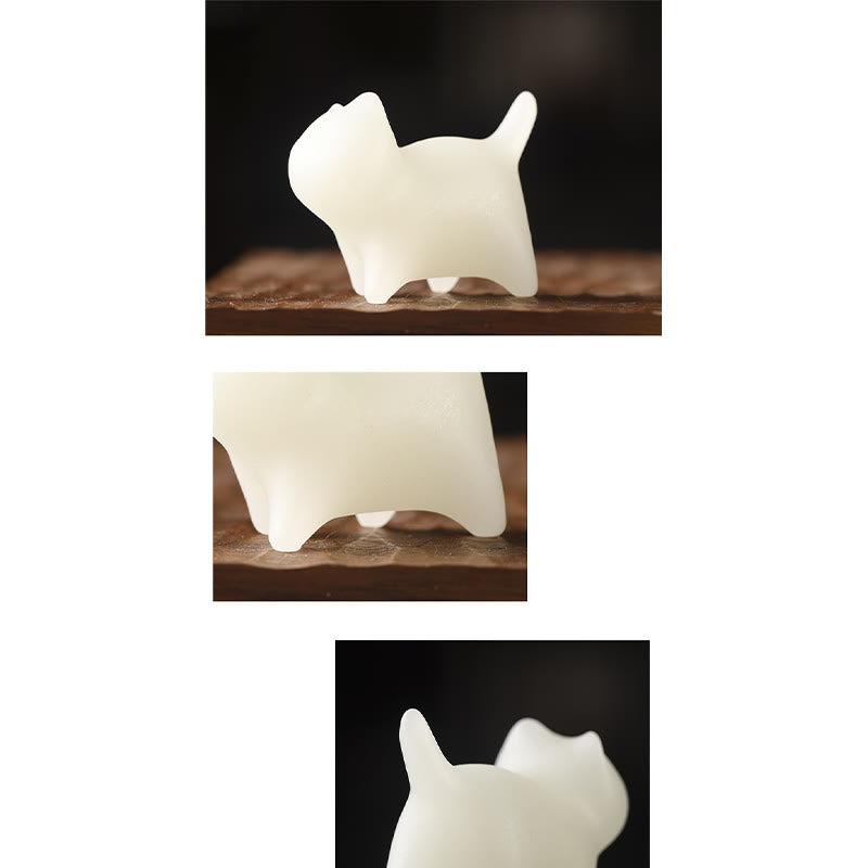 2Pcs Mini Cute Cat Glowstone Luminous Lucky Cat Energy Decoration - Image 10