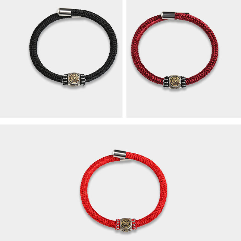 925 Sterling Silver Perfect Knot King Kong Knot Faith Strength Bracelet - Image 17