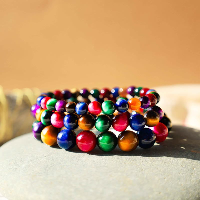 Tiger Eye Resolve Courage Bracelet - Image 5