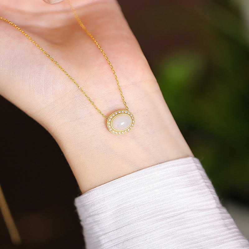 925 Sterling Silver Natural Hetian Jade Cyan Jade Luck Laughing Buddha Butterfly Necklace Pendant - Image 31