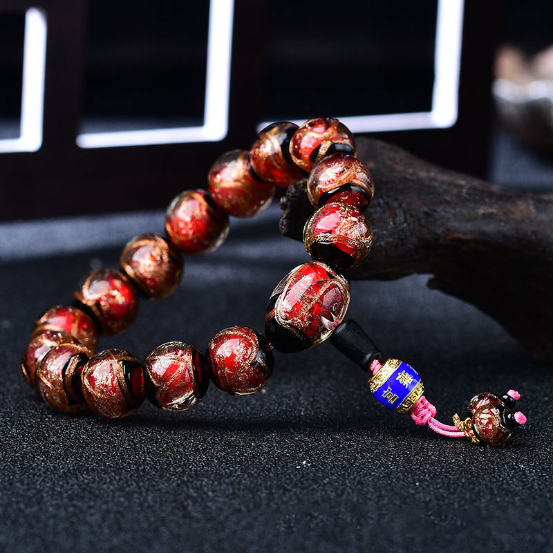 Tibetan Dragon Vein Agate Healing Bracelet - Image 12