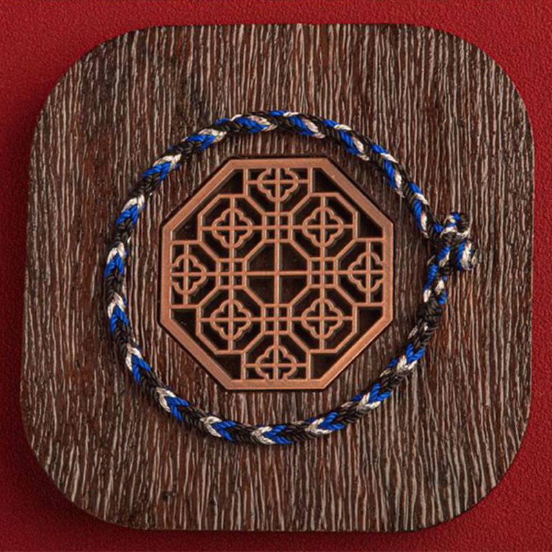 "May prosperity fill your life" Lucky Multicolored Bracelet - Image 15