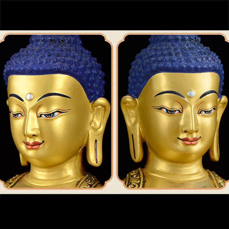 Shakyamuni Compassion Copper Statue Decoration - Image 11