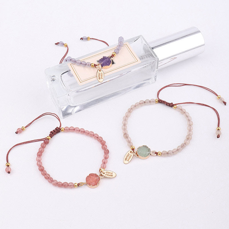 Natural Crystal Charm Lucky Healing Bracelet - Image 9