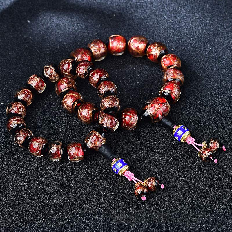 Tibetan Dragon Vein Agate Healing Bracelet - Image 13