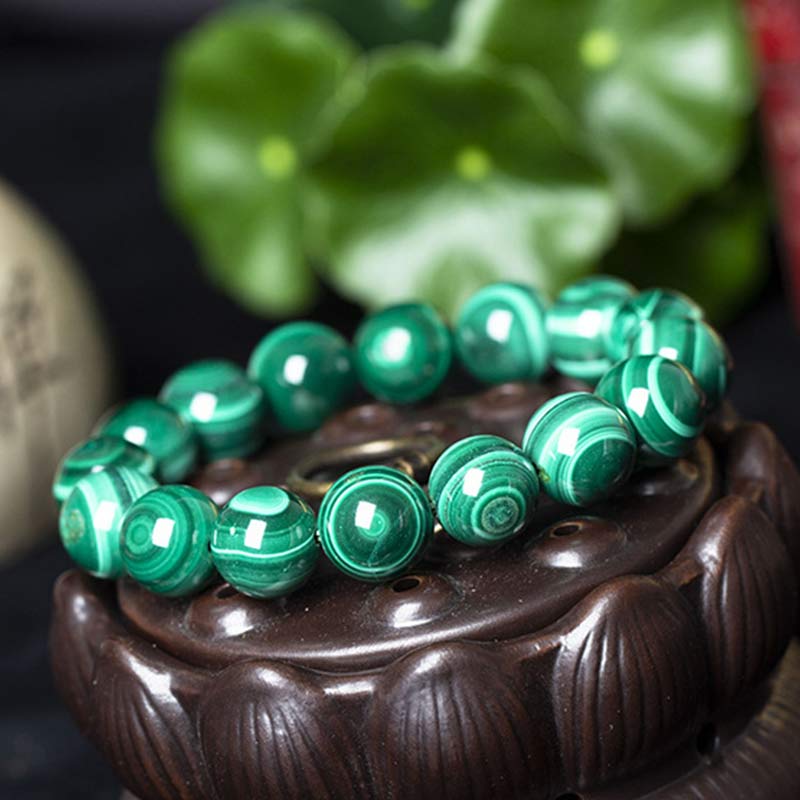 Natural Malachite Protection Calmness Bracelet - Image 23