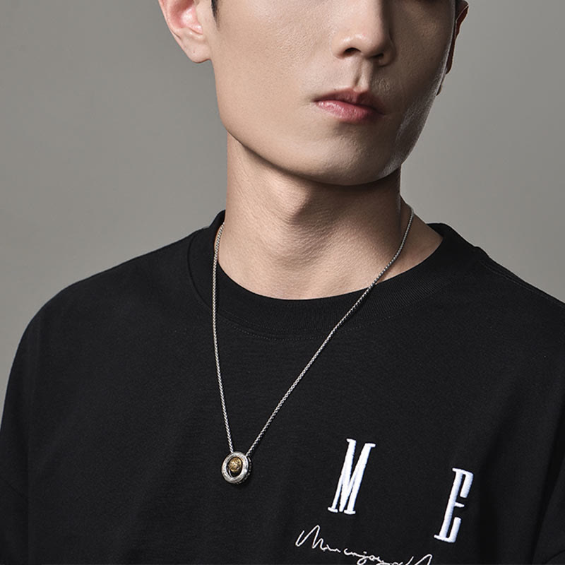 Mobius Lucky Bead Copper Wealth Necklace Pendant - Image 12