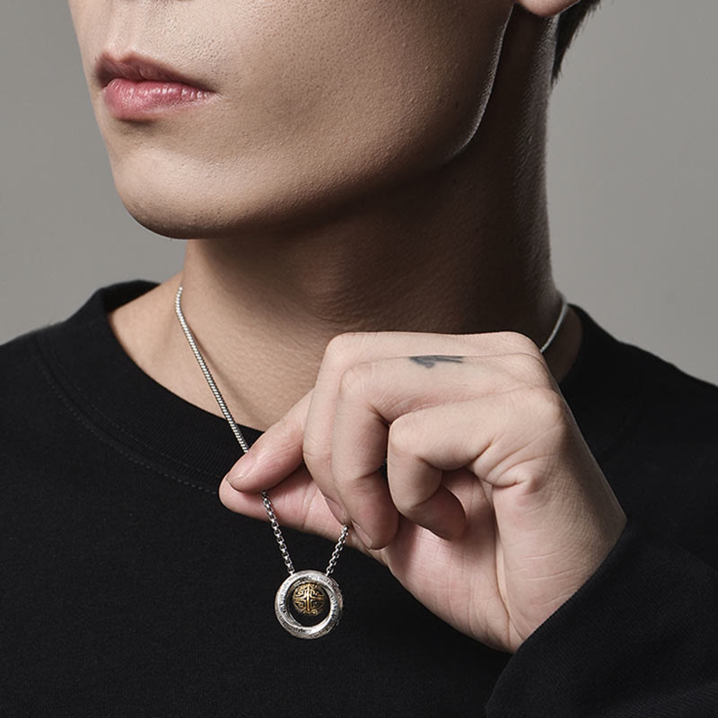 Mobius Lucky Bead Copper Wealth Necklace Pendant - Image 7