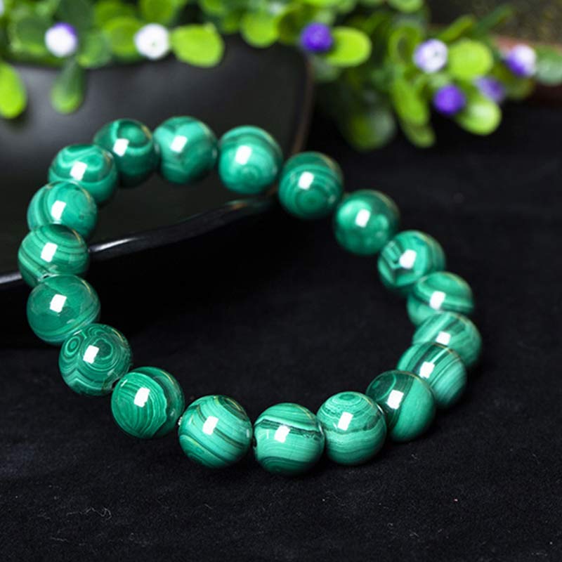 Natural Malachite Protection Calmness Bracelet - Image 18