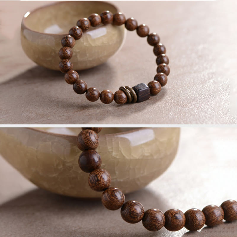 Phoebe Zhennan Wood Spirituality Bracelet - Image 5