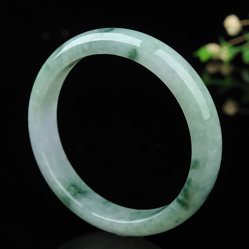 Jade Luck Blessing Prosperity Bracelet Bangle - Image 5