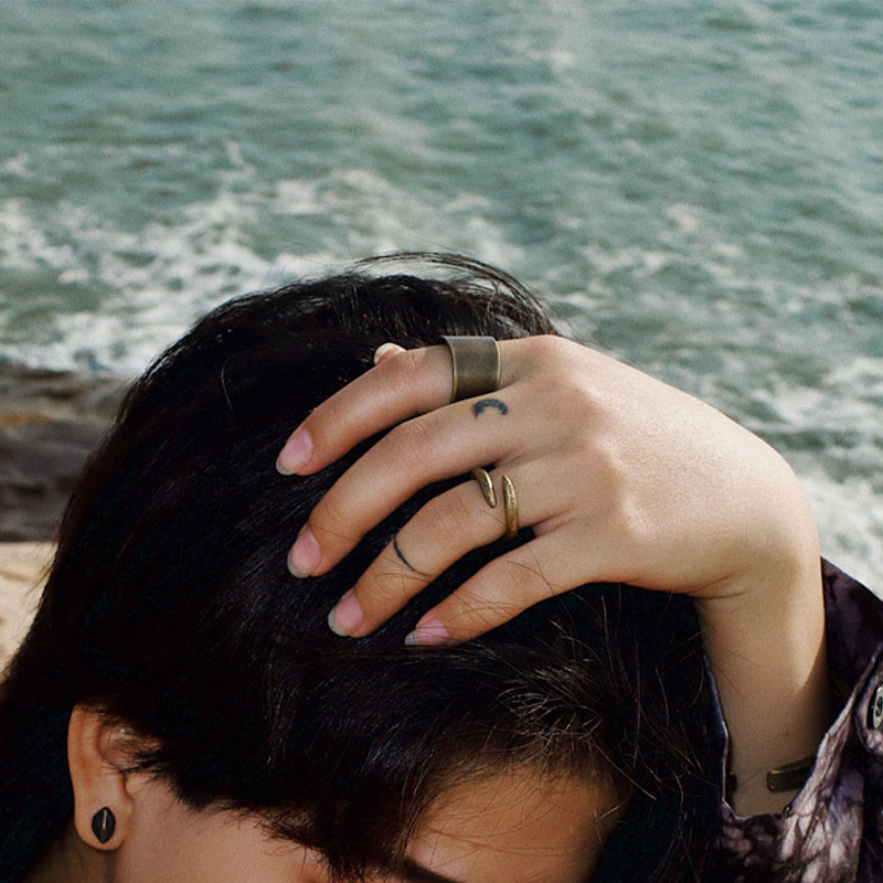 Simple Design Copper Luck Adjustable Ring - Image 11