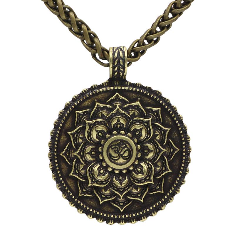 Six True Words Love Peace Flower Pattern Necklace (Extra 35% Off | USE CODE: FS35) - Image 15