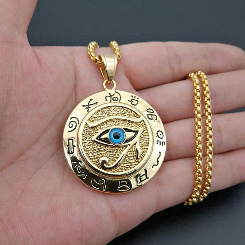 Eye of Horus Protection Necklace Pendant - Image 5