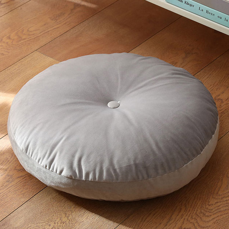 Lotus Simple Pattern Linen Meditation Seat Cushion Home Living Room Decoration - Image 28