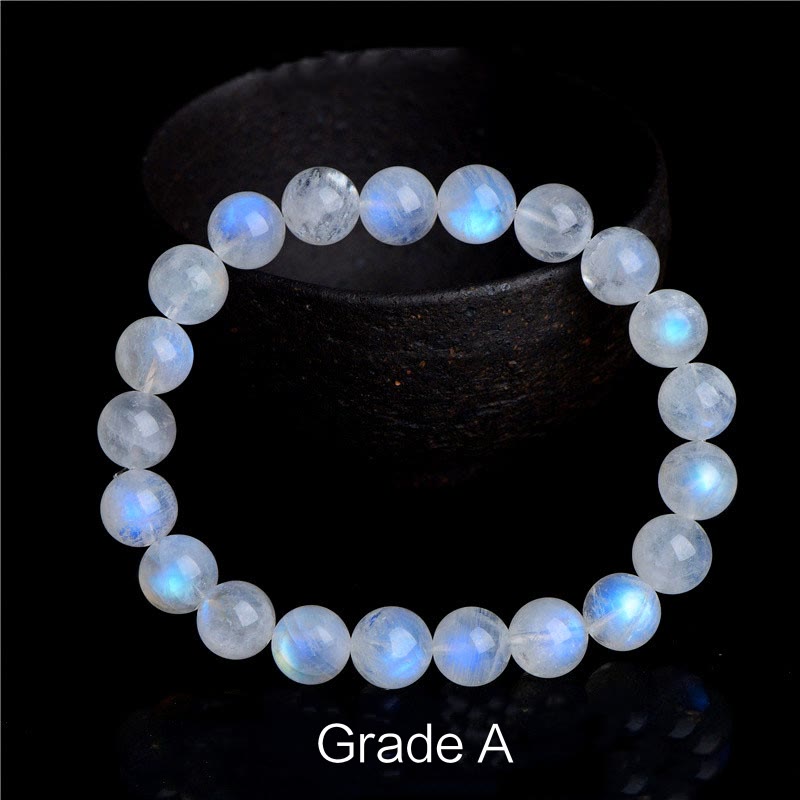 Natural Moonstone Prosperity Bracelet - Image 9