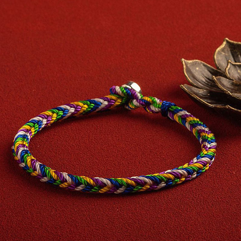 "May everything go your way" Lucky Multicolored Bracelet - Image 12