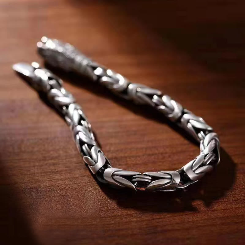 Dorje Vajra Om Mani Padme Hum Peace Love Copper Chain Bracelet - Image 3