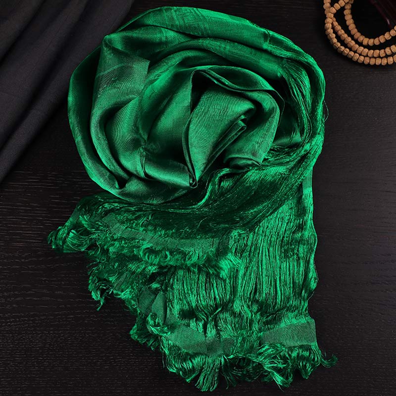 Tibetan Blessing Auspicious 5 Colors Jacquard Khata Decoration