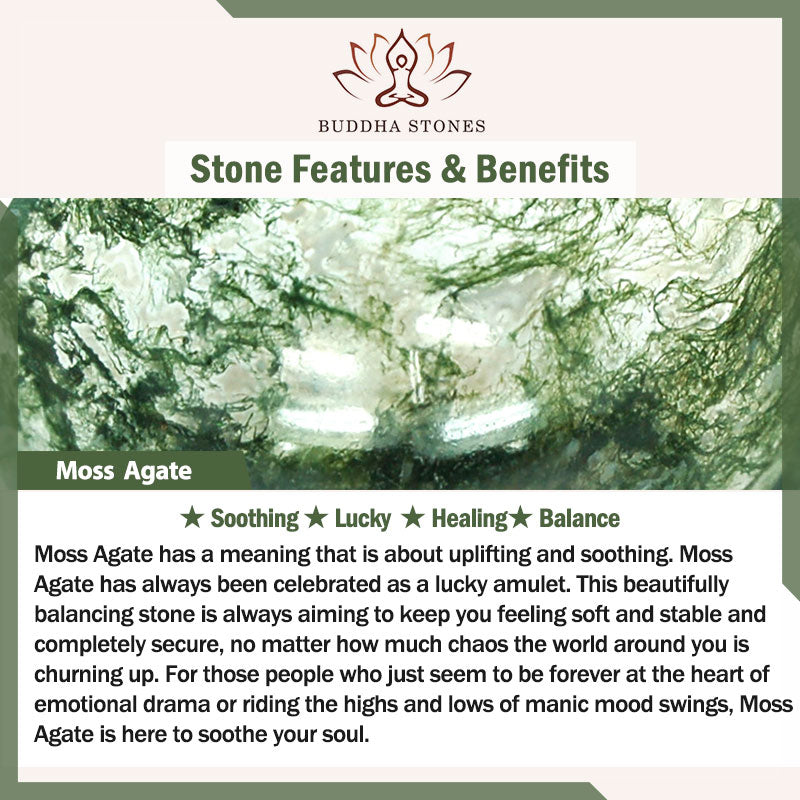 Red Jasper Moss Agate Black Obsidian Crystal Copper Peace Couple Bracelet - Image 27