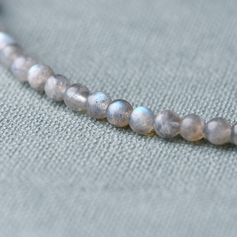 Moonstone Lazurite Calm Healing Positive Bracelet - Image 15