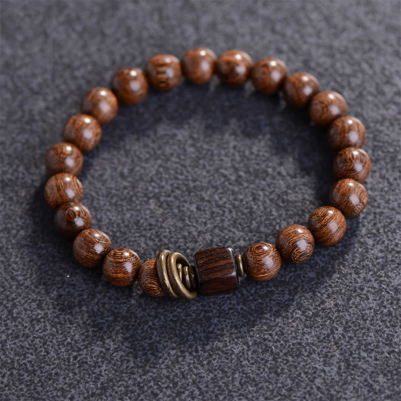 Phoebe Zhennan Wood Spirituality Bracelet
