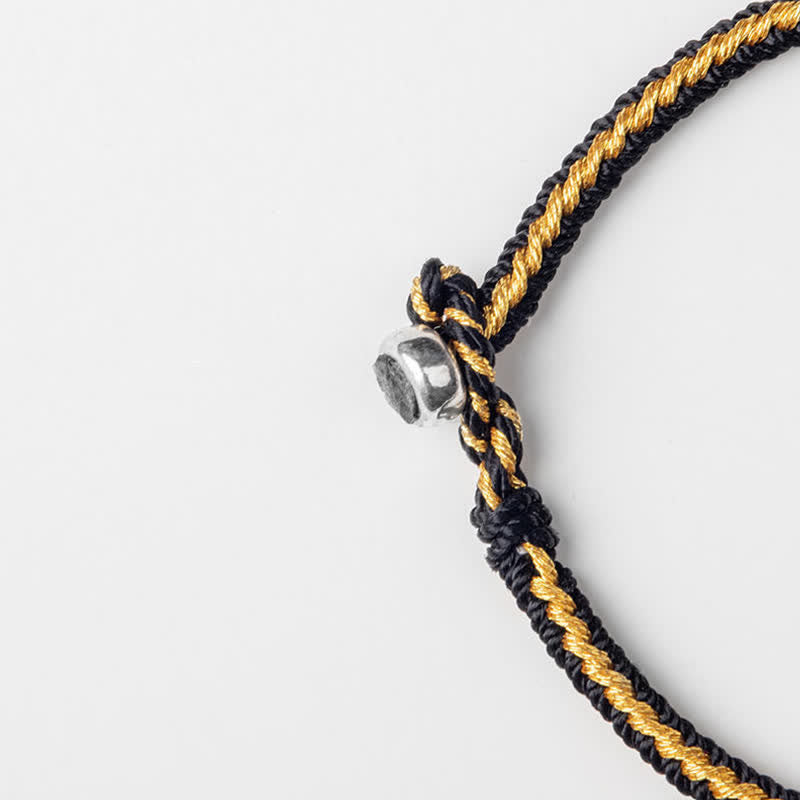 Tibetan Handmade Braid Luck String Protection Bracelet - Image 9