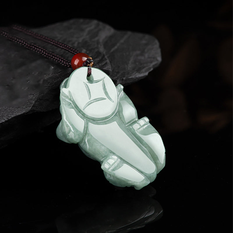 Jade PiXiu Wealth Luck String Necklace Pendant - Image 9