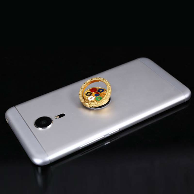 Tibetan Om Mani Padme Hum Peace Phone Ring Bracket Universal Phone Holder Decorations - Image 12