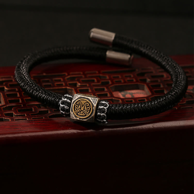 925 Sterling Silver Perfect Knot King Kong Knot Faith Strength Bracelet - Image 11