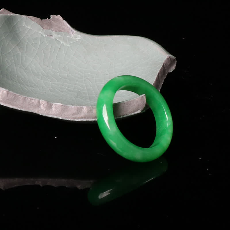 Jade Abundance Luck Ring