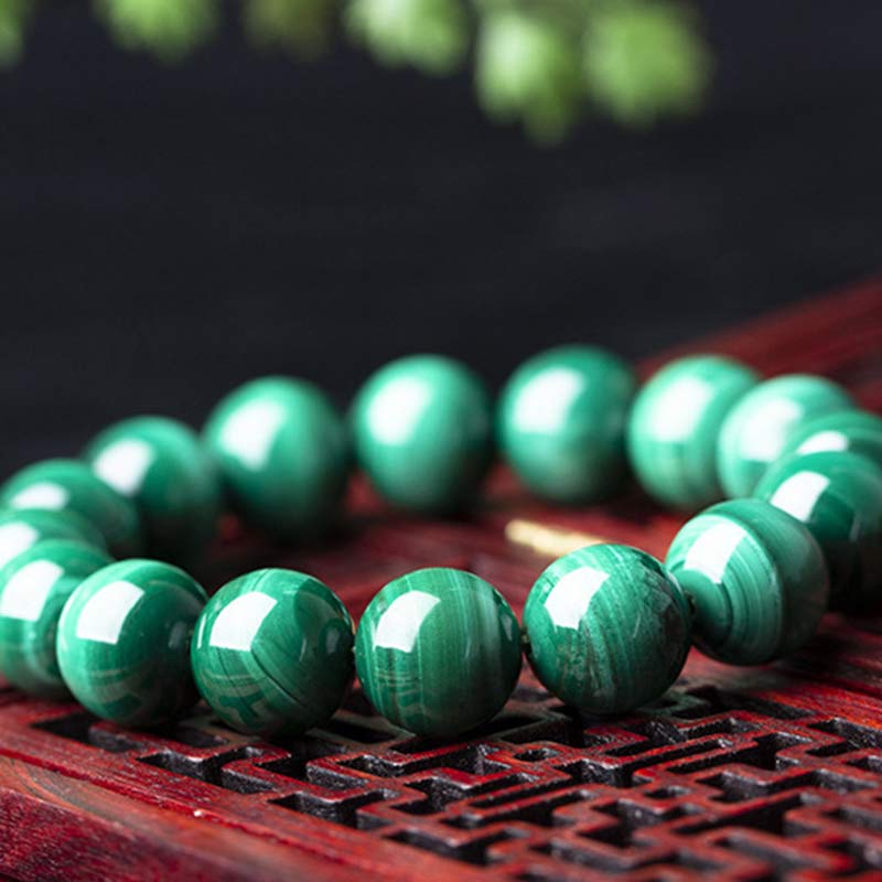 Natural Malachite Protection Calmness Bracelet - Image 22