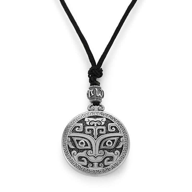 Lucky FengShui Mythological Creature Taotie Wealth Necklace Pendant - Image 11