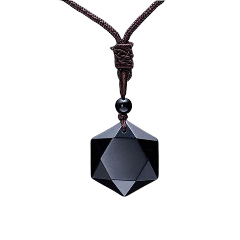 Black Obsidian Talisman - Necklace for Protection - Image 14