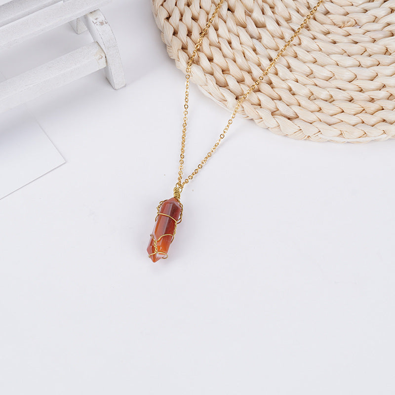 Carnelian Necklace - Boost Vitality, Creativity, Self-Confidence - Image 3
