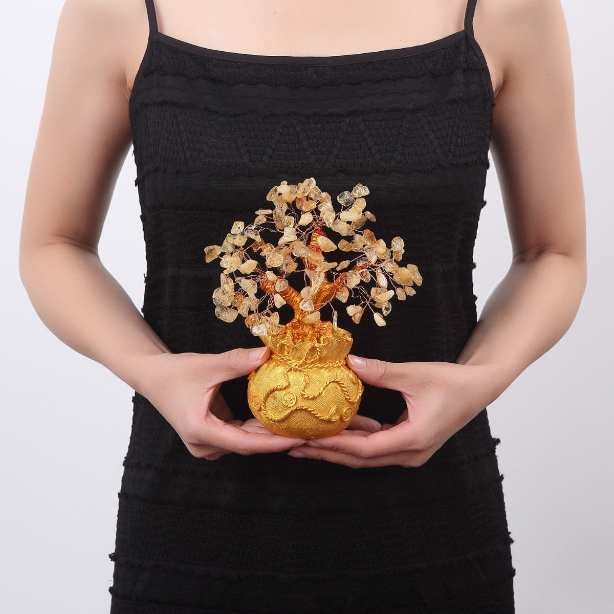 Citrine Money Tree for Prosperity - Feng Shui Gemstone Ornament - Image 5
