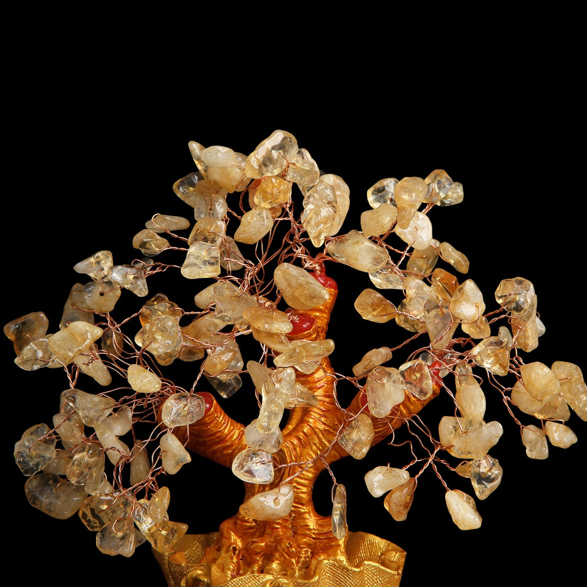 Citrine Money Tree for Prosperity - Feng Shui Gemstone Ornament - Image 6